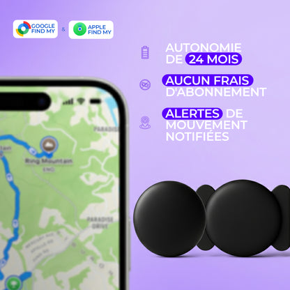 Tracker Puissant et Intelligent | Apple et Android
